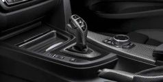 BMW 1er F20 F21 2er F22 F23 M Performance Gangwahlschalter Blende Carbon Alcant.