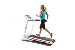 Laufband Speed Master 1.8M weiß, inkl. Schutzmatte