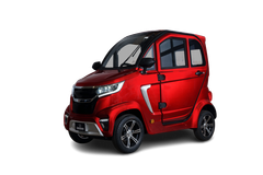 X8 GT AC – 3 kW, Klima, Li-Ion-Akku , 45 km/h rotmetallic - Elektrokabinenroller