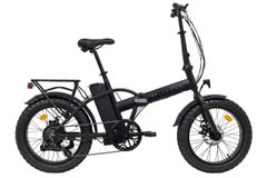le Gros, E-Fatbike, Klapprad, 7-Gang, schwarz