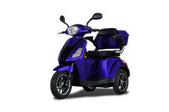 R3 Elektro-Dreiradroller 25 km/h blau