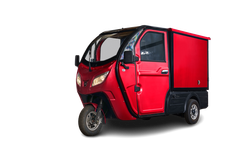 Y8C 45 km/h Cargo Dreirad rotmetallic