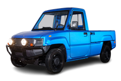P8 offene Lade-Pritsche blau