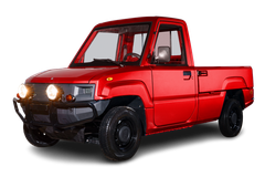 P8 offene Lade-Pritsche rot