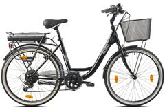 City E-Bike 26" Shopper schwarz