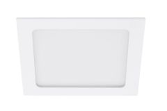 LED Einbaustrahler, 17 cm, 12 W, Weiß