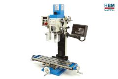 HBM BF 30 Fräsmaschine Großer Tisch mit 3-Achsen-Anzeigesystem