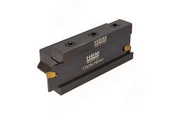 HBM-Abstechhalter mit 2-mm-HM-Einsatz