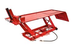 HBM 300 Motorheber hydraulisch und pneumatisch mit Luxus-Vorderradklammer