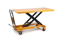 HBM 500 kg großer mobiler Arbeitstisch / Hubtisch
