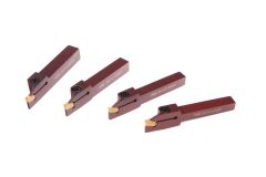 HBM-Abstechhalter/Längsdrehwerkzeuge mit 3-mm-HM-Einsatz
