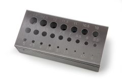 HBM Edelstahl-Bohrständer 1 - 13 mm