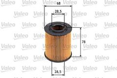 VALEO Ölfilter 586528 Motorölfilter,Filter für Öl BMW,OPEL,LAND ROVER,3 Limousine (E46),5 Limousine (E39),3 Touring (E46),5 Touring (E39),X5 (E53)