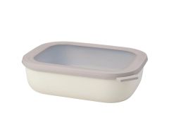 Mepal Multischüssel Cirqula Rechteckig Nordic White 2000 ml