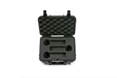 B&W ProAudio Case 1000 für 3 Mikrofone, schlagfester Koffer aus Polypropylen