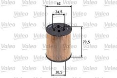 VALEO Ölfilter 586539 Motorölfilter,Filter für Öl OPEL,SAAB,CADILLAC,Corsa C Schrägheck (X01),Zafira A (T98),Astra G CC (T98),Vectra C Caravan (Z02)