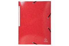 Sammelmappe aus Karton A4 Iderama rot