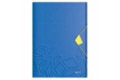 Urban Chic Eckspannermappe A4 PP, blau