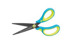 Pelikan griffix® Schul- &amp; Bastelschere Neon Fresh Blue, Rechtshänder