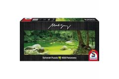 Schmidt Spiele Panoramapuzzle Mark Gray: Mossman Gorge – Queensland, Australia, 1000 Teile