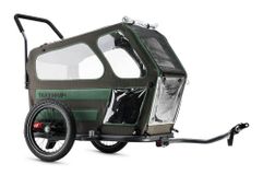 Hundeanhänger Dog M Dark Grey/Dark Green