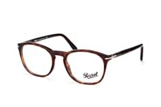 Persol PO 3007V 24 large, inkl. Gläser, Runde Brille, Herren