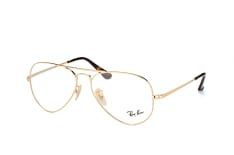 Ray-Ban Aviator RX 6489 2500 S, inkl. Gläser, Aviator Brille, Unisex