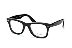 Ray-Ban Wayfarer RX 4340V 2000, inkl. Gläser, Quadratische Brille, Unisex