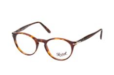 Persol PO 3092V 9015, inkl. Gläser, Runde Brille, Unisex