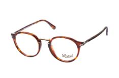 Persol PO 3185V 24, inkl. Gläser, Runde Brille, Herren
