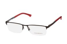 Emporio Armani EA 1041 3109, inkl. Gläser, Rechteckige Brille, Herren