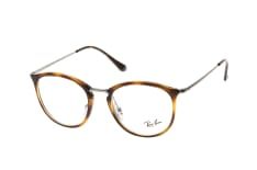 Ray-Ban RX 7140 2012 large, inkl. Gläser, Runde Brille, Unisex