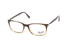 Persol PO 3189V 1026, inkl. Gläser, Quadratische Brille, Herren