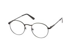 Mister Spex Collection Daniell 604 black, inkl. Gläser, Runde Brille, Unisex