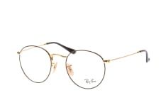 Ray-Ban ROUND METAL RX 3447V 2991 L, inkl. Gläser, Runde Brille, Herren