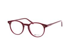 Mister Spex Collection Finsch 1099 burgundy, inkl. Gläser, Runde Brille, Unisex