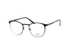 Ultralight Titan Theden 1182 001, inkl. Gläser, Runde Brille, Unisex