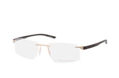 Porsche Design P 8344 B, inkl. Gläser, Rechteckige Brille, Herren