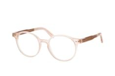 WOOD FELLAS Solln 10935 walnut/gold, inkl. Gläser, Runde Brille, Unisex