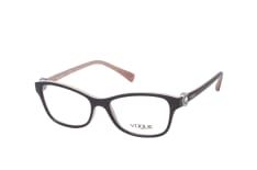 VOGUE Eyewear VO 5002B 2350, inkl. Gläser, Rechteckige Brille, Damen