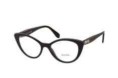 Miu Miu MU 01RV K9T1O1, inkl. Gläser, Cat Eye Brille, Damen