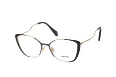 Miu Miu MU 51QV VYD1O1, inkl. Gläser, Cat Eye Brille, Damen