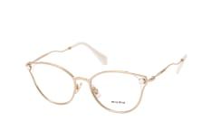 Miu Miu MU 53QV ZVN1O1, inkl. Gläser, Cat Eye Brille, Damen