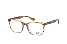 Ray-Ban RX 5369 5751 large, inkl. Gläser, Quadratische Brille, Unisex