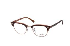 Ray-Ban Clubmaster RX 5154 5884 small, inkl. Gläser, Quadratische Brille, Unisex