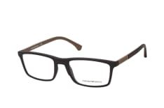 Emporio Armani EA 3152 5042, inkl. Gläser, Rechteckige Brille, Herren