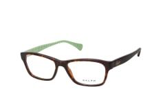 Ralph RA 7108 5003, inkl. Gläser, Rechteckige Brille, Damen