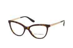 Dolce&Gabbana DG 3315 502, inkl. Gläser, Cat Eye Brille, Damen