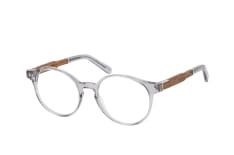 WOOD FELLAS Solln Premium 10935 6035, inkl. Gläser, Runde Brille, Unisex