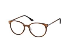 WOOD FELLAS Schwaneck 10985 5943, inkl. Gläser, Runde Brille, Damen